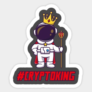 Cryptoking - Crypto King  - Moon Boy Sticker